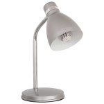 Lampa biurkowa ZARA srebrna Kanlux 