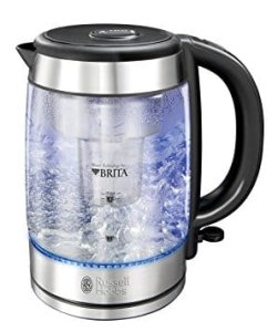 Czajnik bezprzewodowy 1,7L Glass BRITA 2200W 20760-70 Russell Hobbs