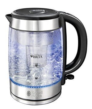 Czajnik bezprzewodowy 1,7L Glass BRITA 2200W 20760-70 Russell Hobbs 