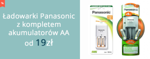 Ładowarka akumulatorowa AA, AAA 2x 1100mAh BQ-CC06 Panasonic