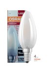 LED E14 4W 470lm  świeczka filament matowa B35 40W OSRAM