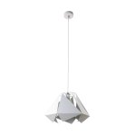 Lampa wisząca 1x KITE metal biała