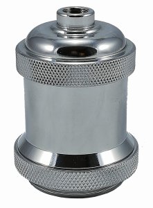 Oprawka metalowa E27 Retro chrom