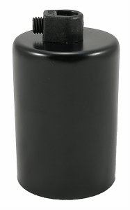 Oprawka E27 metalowa osłonka czarna