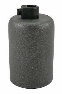 Oprawka E27 metalowa osłonka szara blink