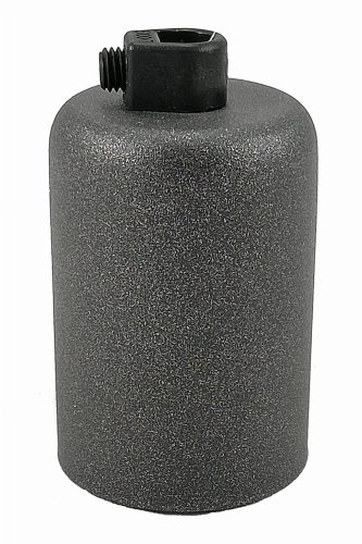 Oprawka E27 metalowa osłonka szara blink 