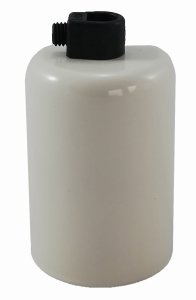 Oprawka E27 metalowa osłonka biała