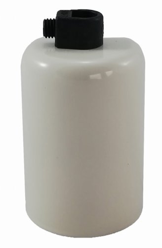 Oprawka E27 metalowa osłonka biała 