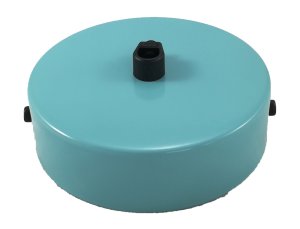 Podsufitka metalowa turkus 100mm okrągła do lamp