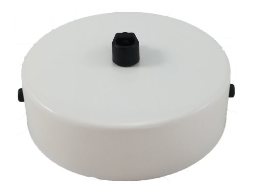 Podsufitka metalowa biała 100mm okrągła do lamp 