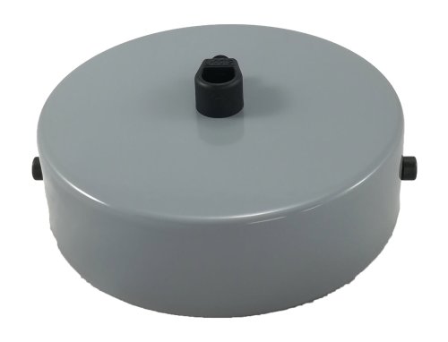 Podsufitka metalowa szara 100mm okrągła do lamp 