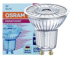 LED GU10 4,3W 230V 50W MR16 36º ciepła OSRAM Parathom