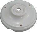 Podsufitka porcelanowa biała 105mm okrągła do lamp 