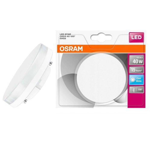 Żarówka LED 4.9W GX53 neutralna 4000K 40W OSRAM 