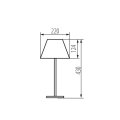 Lampa stołowa Table Mix biała Faro 