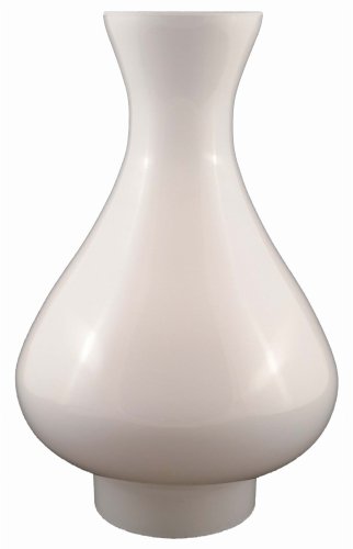 Klosz naftówka 7cm biały  