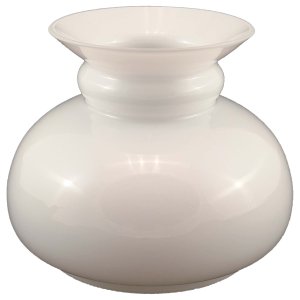 Klosz naftówka 10cm biały