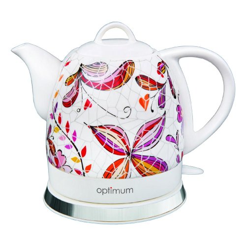 Czajnik bezprzewodowy 1L ceramiczny CJ 1310 impresja 1100W Optimum 