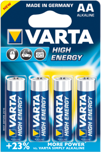Bateria LR06 AA High Energy Varta 4 szt.