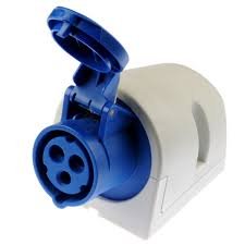 Gniazdo siłowe 3p 16A 400V plastikowe natynkowe IP44 PCE