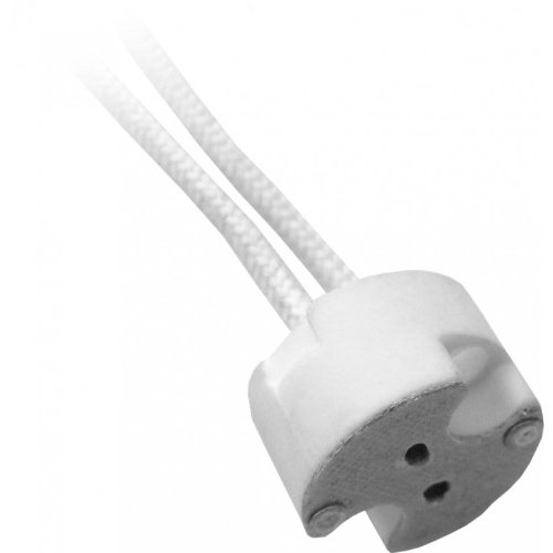 Oprawka G5,3 MR16 ceramiczna z kablami lohmr16.jpg