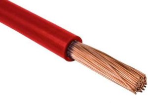 Przewód LgY 2,5 mm² czerwony linka 100mb. 