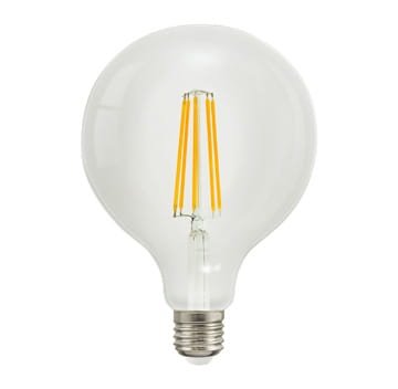 LED E27 filament G125 8W kula 125mm 