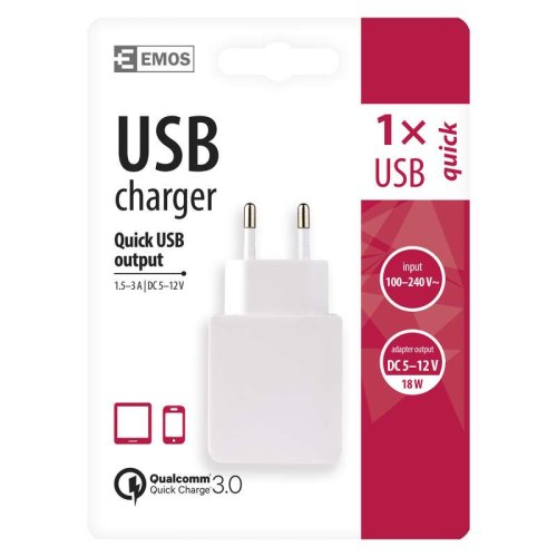 Ładowarka zasilacz USB 3.0 3A V0113  