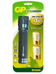 Latarka LED 5W Discovery GP 2xD