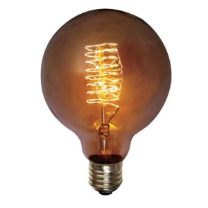 Żarówka fasonowa węglowa E27 GLOB 40W Edison