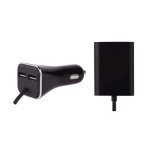 Ładowarka zasilacz samochodowy 4x USB 2m V0216