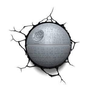 Lampka dekoracyjna ścienna DEATH STAR 2xAA