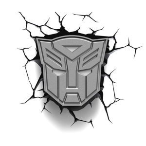 Lampka dekoracyjna ścienna AUTOBOT 2xAA