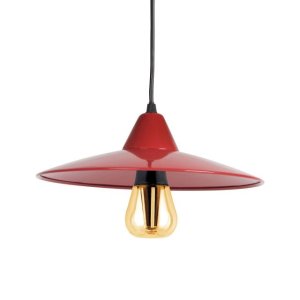 Lampa wisząca metalowa 1x JOVIT czerwona