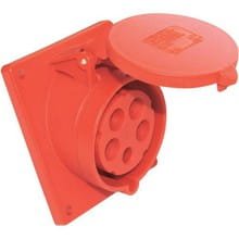 Gniazdo siłowe 4p 16A 400V plastikowe podtynkowe IP44 PCE