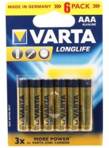 Bateria LR03 AAA Longlife Varta 6szt.