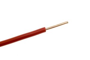 Przewód DY 2,5 mm² czerwony drut 100mb. 