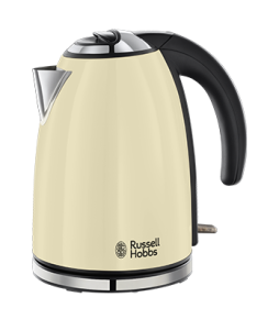 Czajnik bezprzewodowy 1,7L Colours 2200W metal krem 20415 18943  Russell Hobbs