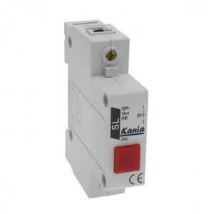 Lampka kontrolna SL czerwona DIN Kanlux
