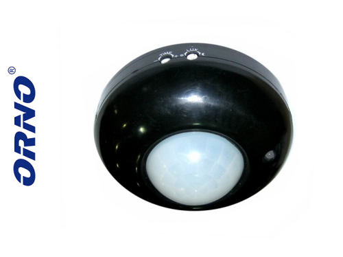 Czujnik ruchu n/t OR-CR 203 360º natynkowy 1200W czarny Orno orcr203.png