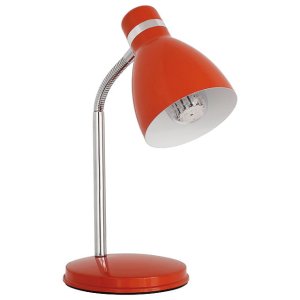 Lampa biurkowa ZARA pomarańczowa Kanlux 