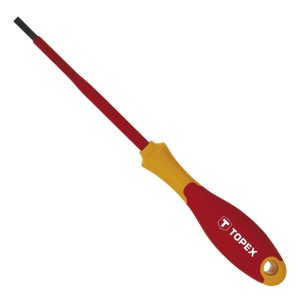 Wkrętak płaski 5,5x125 1000V 39D473 Topex 