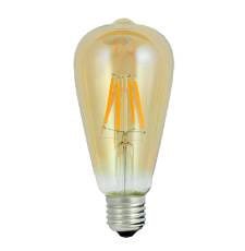 LED E27 filament ST64 7,5W gruszka