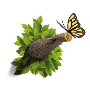 Lampka dekoracyjna ścienna BUTTERFLY 2xAA 
