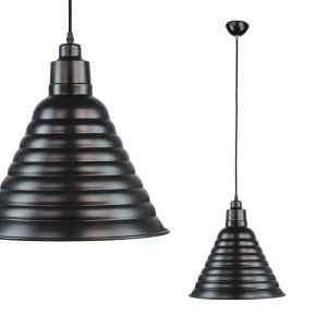Lampa wisząca metalowa 1x PATTY