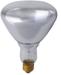 Żarówka E27 promiennik podczerwieni 150W przeźroczysta Helios