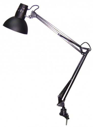 Lampa biurkowa kreślarska ARNO czarna 