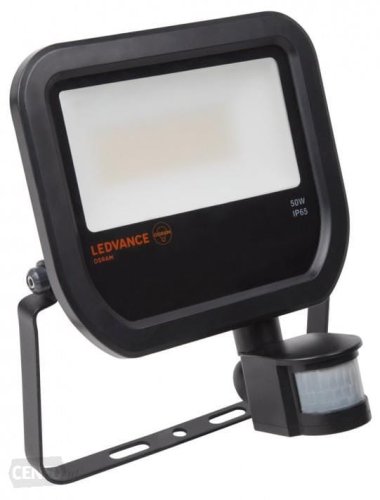 Naświetlacz LED 50W z czujnikiem zimny IP65 czarny OSRAM  f50c.jpg