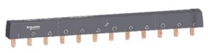 Szyna łączeniowa A9XPH312 trójfazowa 3x4 Schneider
