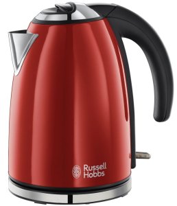 Czajnik bezprzewodowy 1,7L Colours 2200W metal czerwony 18941  Russell Hobbs